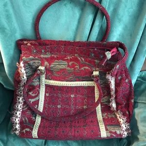 Carpet Bag -carry all weekend /overnight bag